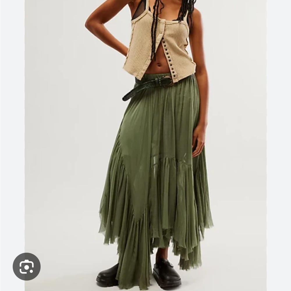 Free People Clover Maxi Skirt